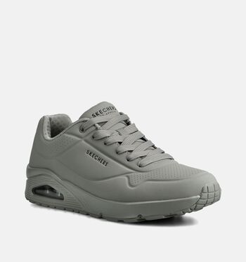 Skechers Uno Stand On Air Sneakers Zwart/Wit/Blauw/Grijs