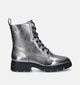 Tamaris Boots à lacets en Argent pour femmes (348900)