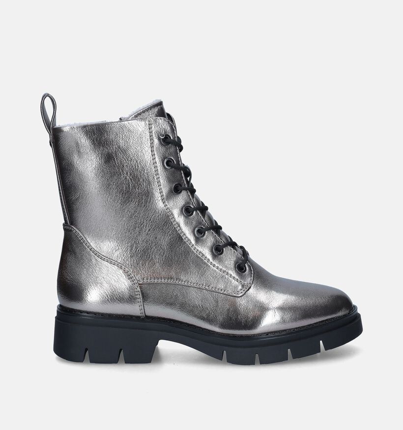 Tamaris Boots à lacets en Argent pour femmes (348900)