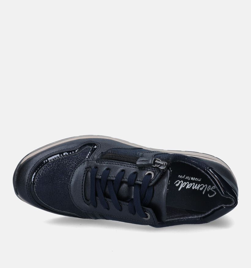 Solemade Ruby 70 Blauwe Sneakers voor dames (331668) - geschikt voor steunzolen