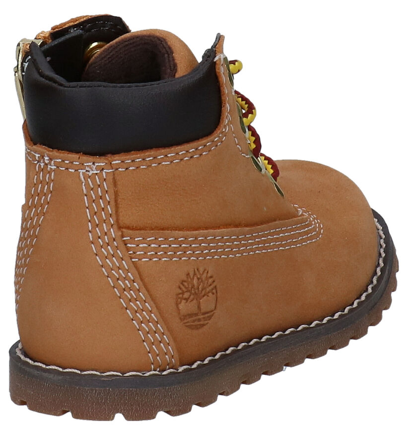 Timberland Pokey Pine 6IN BOOT Bottines en Cognac pour filles, garçons (329073) - pour semelles orthopédiques
