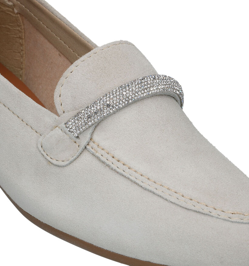 Tamaris Loafers en Beige en daim (322161)