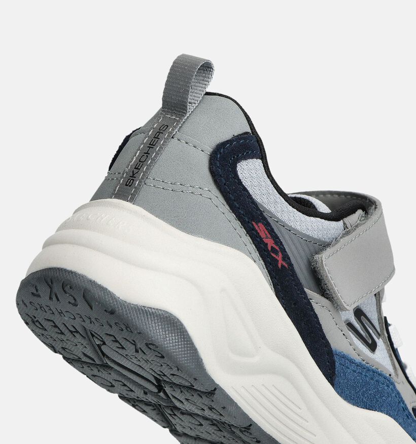 Skechers Nova Baskets basses en Bleu pour filles, garçons (361094) - pour semelles orthopédiques