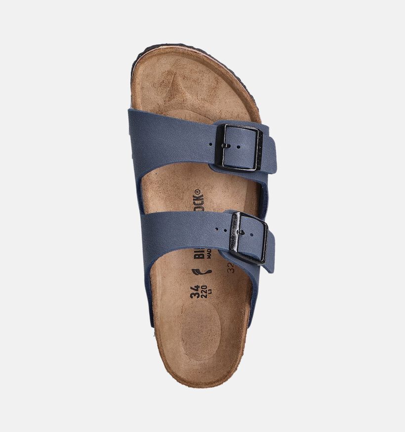 Birkenstock Arizona Blauwe Slippers voor jongens, meisjes (357909)