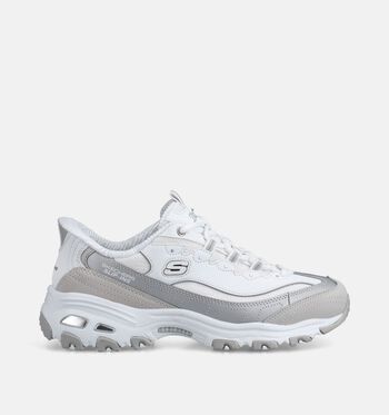 Skechers Hands Free Slip-ins Low Sneakers Zwart/Wit