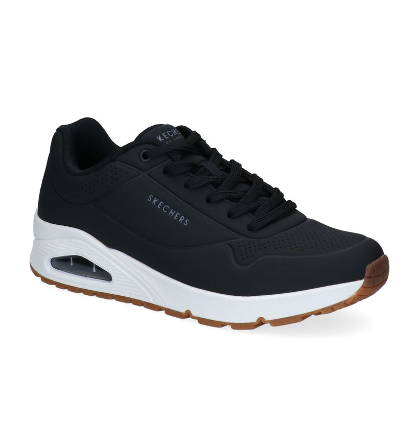 Skechers Uno Stand On Air Baskets en Noir pour hommes (350318) - pour semelles orthopédiques