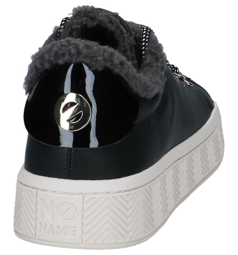 No Name Ginger Zwarte Sneakers in leer (233036)