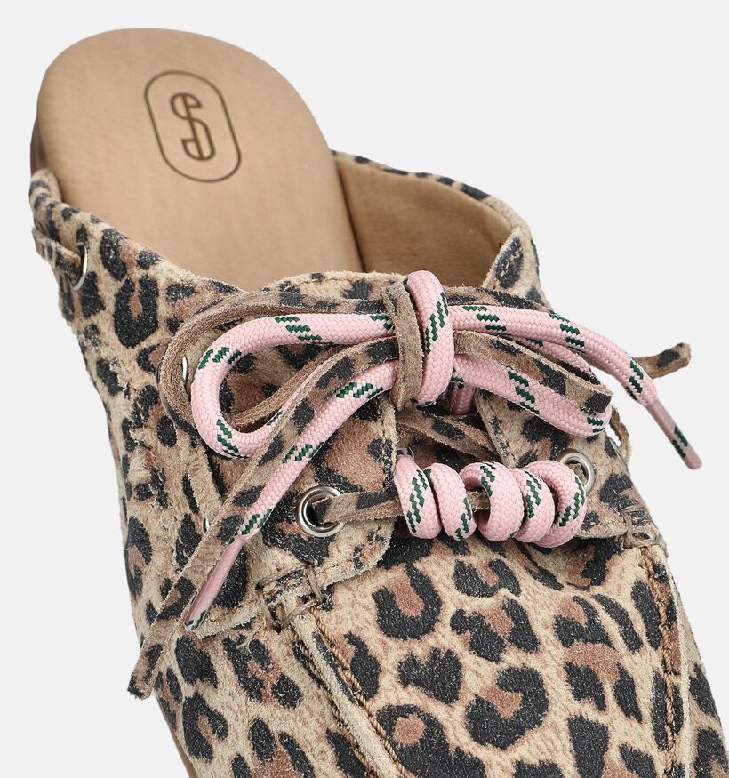 Shoecolate Bruine Slippers voor dames (384047)