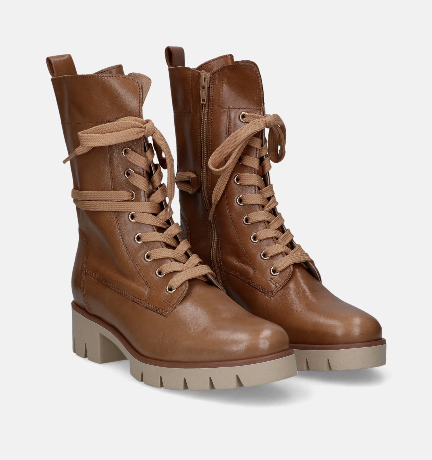 Gabor Best Fitting Camel Veterboots Dames Laarzen Online op