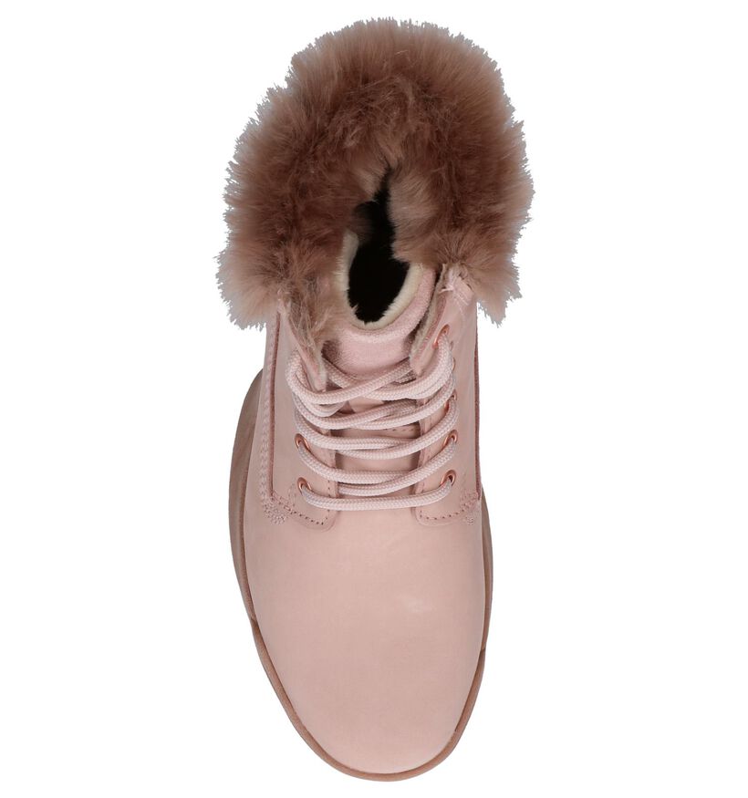 Tamaris Bottines en Beige en nubuck (239968)