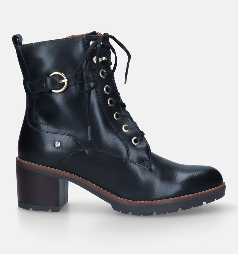 Pikolinos Llanes Bottines avec lacets en Noir pour femmes (329627)