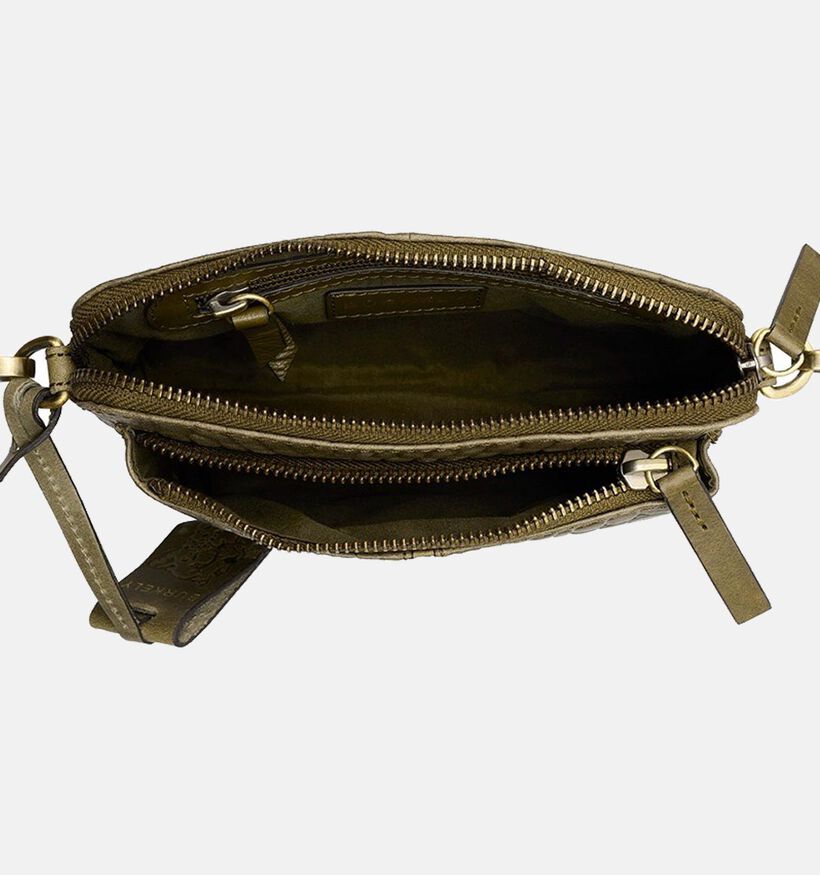 Burkely Sac porté croisé en Vert Kaki pour femmes (333280)