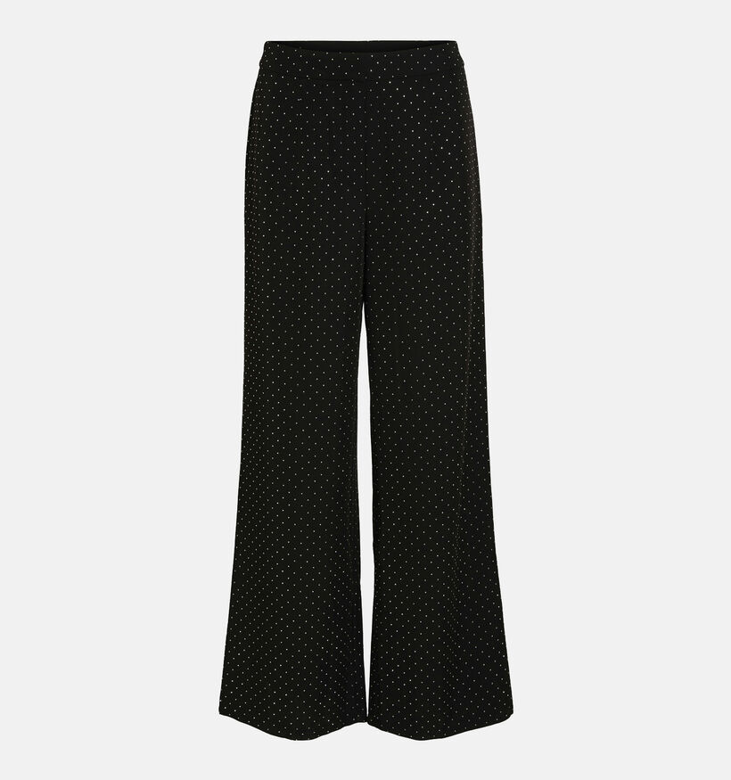 Vila Similetta Zwarte Wijde broek voor dames (348721)