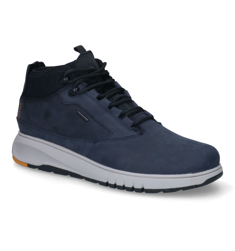 Geox Aerantis Chaussures hautes en Bleu en textile (315628)