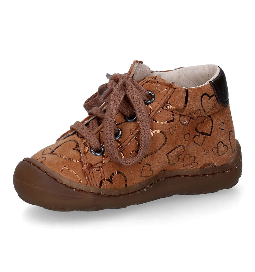 Bopy Jejof Chaussures pour bébé en Cognac pour filles (305048) - pour semelles orthopédiques