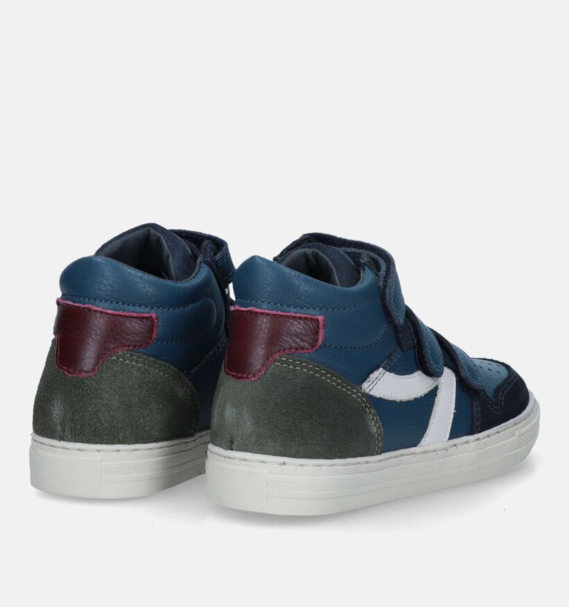 Little David Varek Chaussures à velcro en Bleu pour garçons (332626)