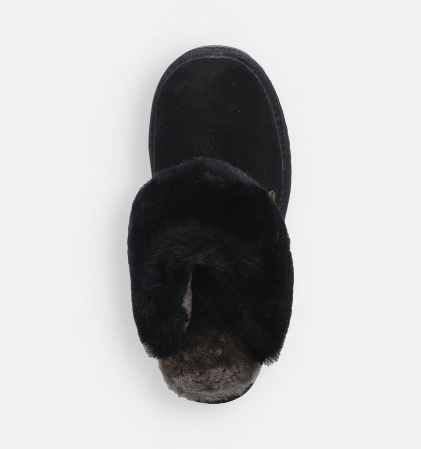 Warmbat Flurry Pantoufles ouvertes en Noir pour femmes (379631)