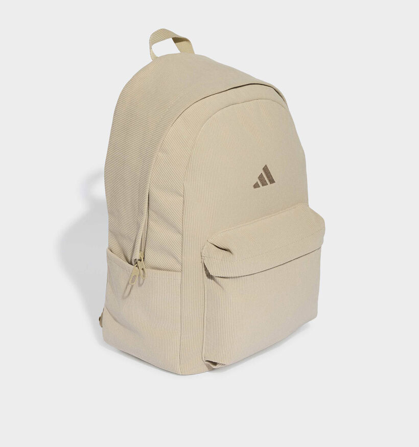 adidas Essentials Corduroy Beige Rugzak voor dames, heren, meisjes, jongens (385959)