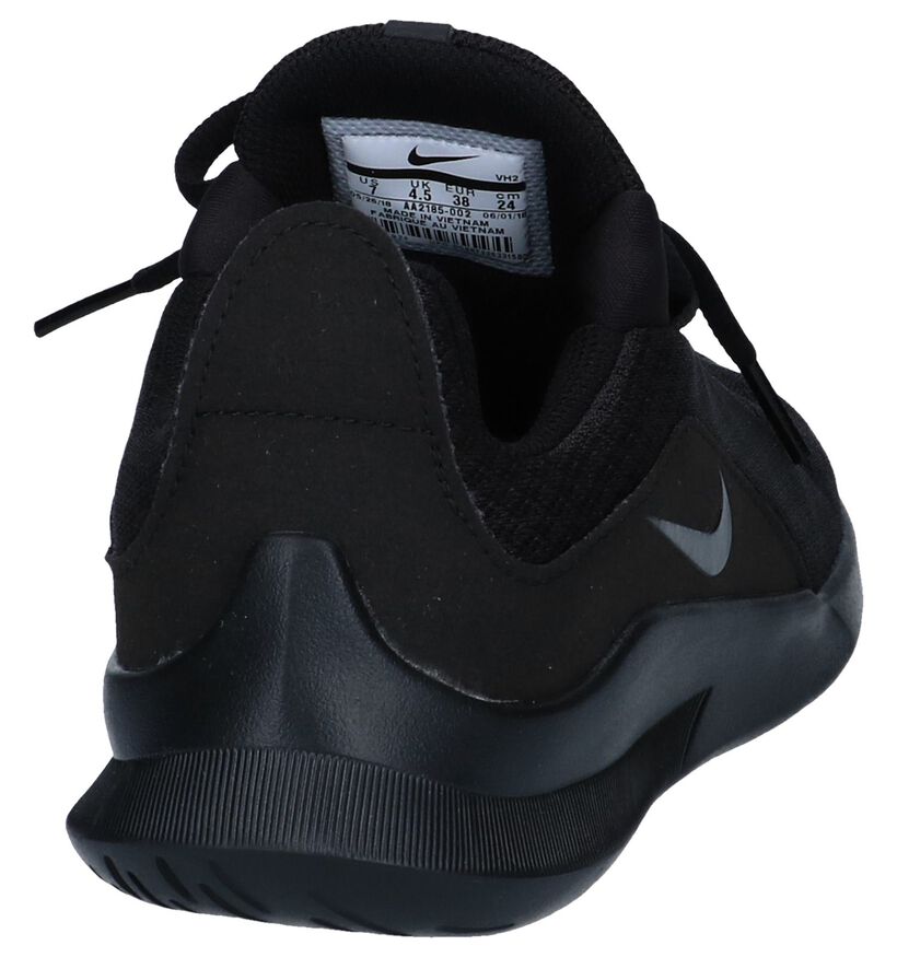 Nike Baskets slip-on en Noir en textile (250259)