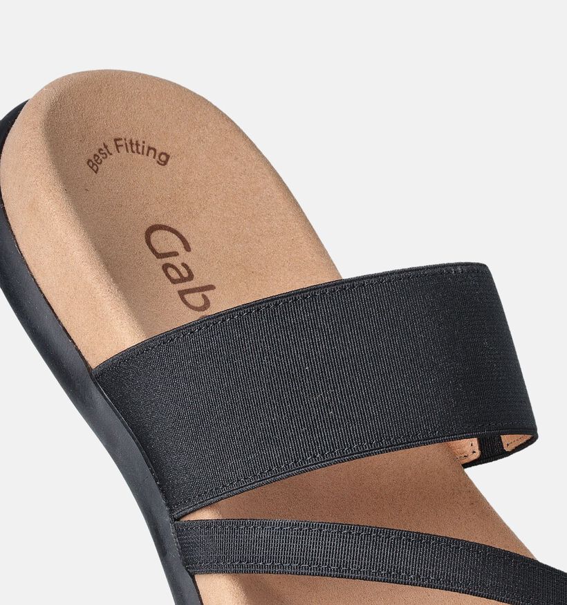 Gabor Tongs en Noir pour femmes (355751)