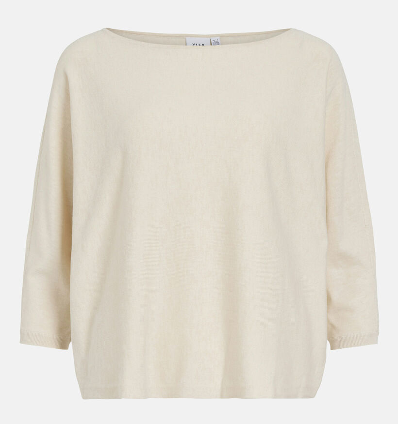 Vila Malu Pull en Beige pour femmes (368087)