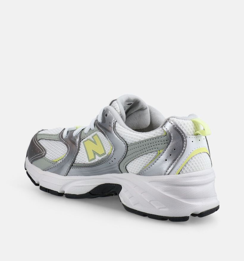New Balance 530 Zilveren Sneakers voor meisjes (375224) - geschikt voor steunzolen