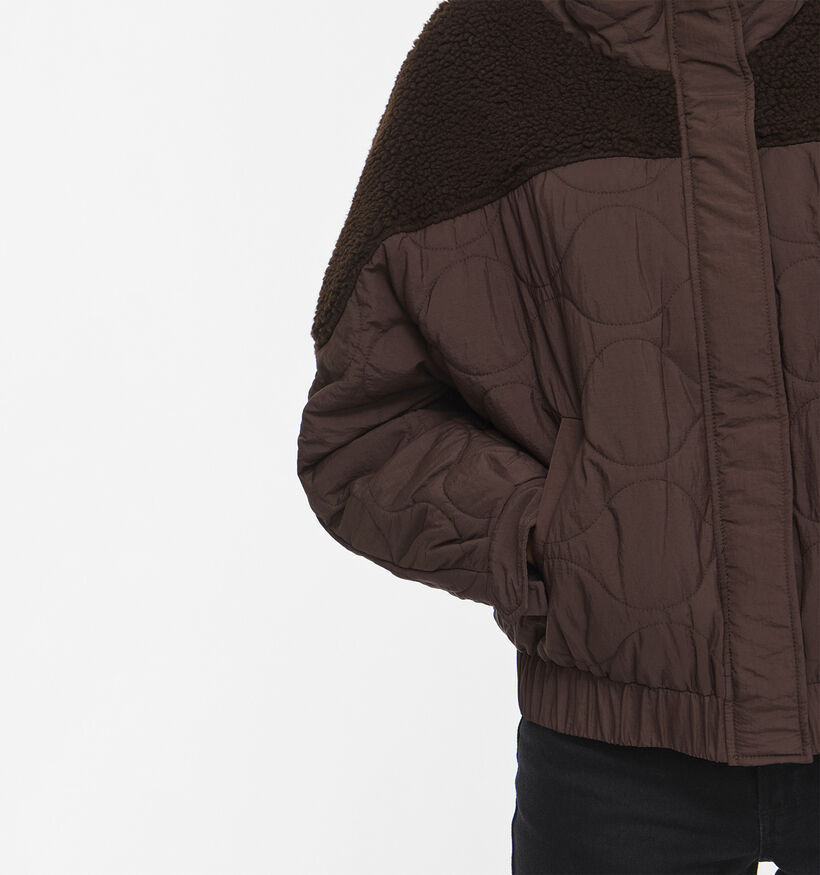 Vila Tone Donkerbruine Korte Jas voor dames (378481)