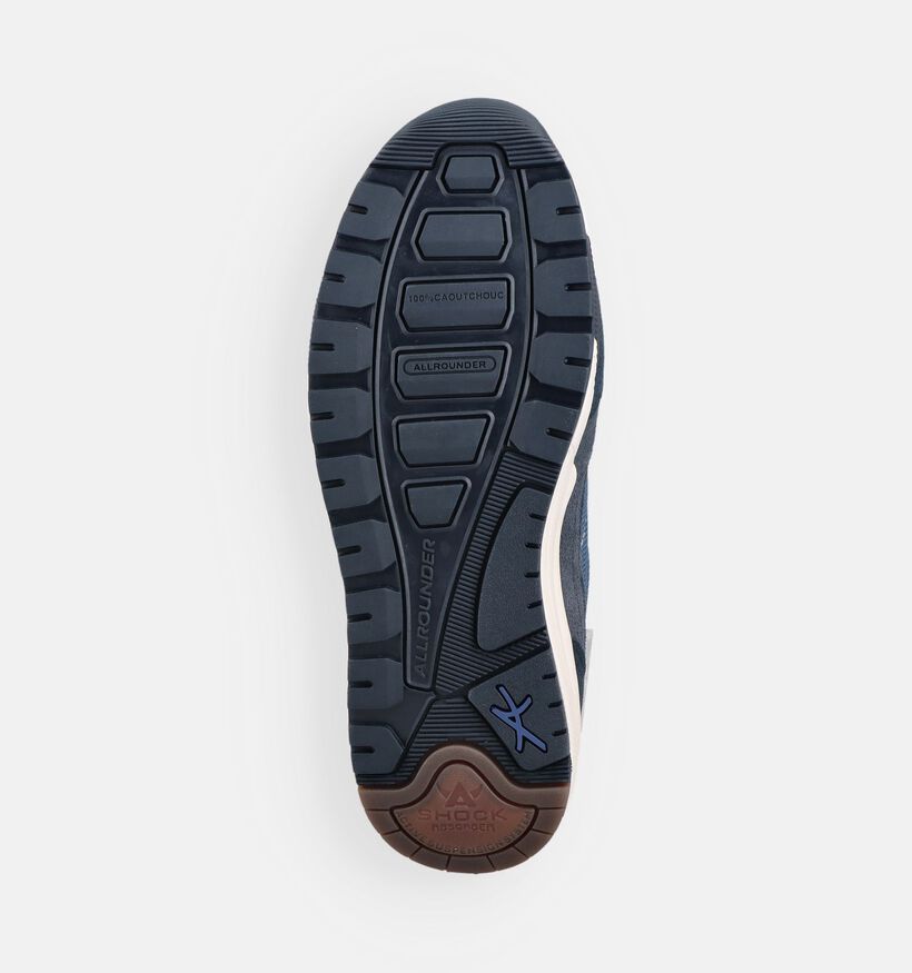 Allrounder Scarmaro Blauwe Veterschoenen voor heren (370223) - geschikt voor steunzolen