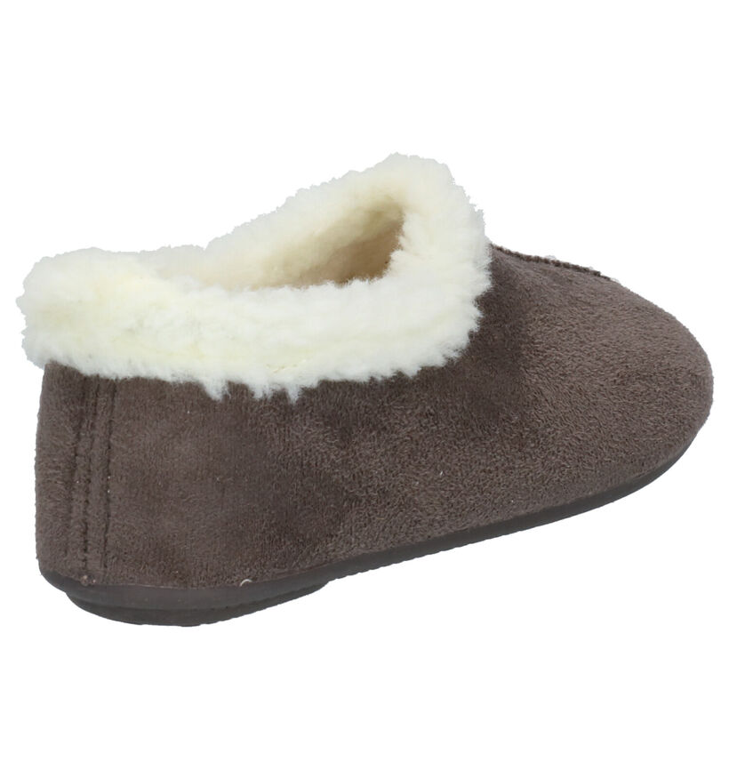 Hampton Bays Grijze Pantoffels in stof (299865)