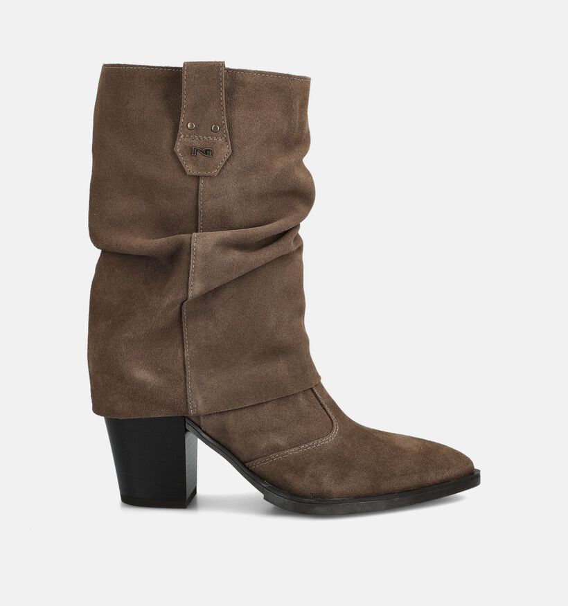 NeroGiardini Bottes hautes en Marron pour femmes (377893)