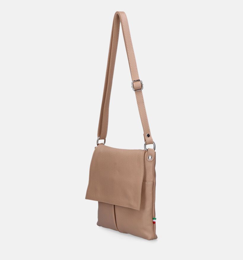 Time Mode Jes Sac porté croisé en Taupe pour femmes (344354)