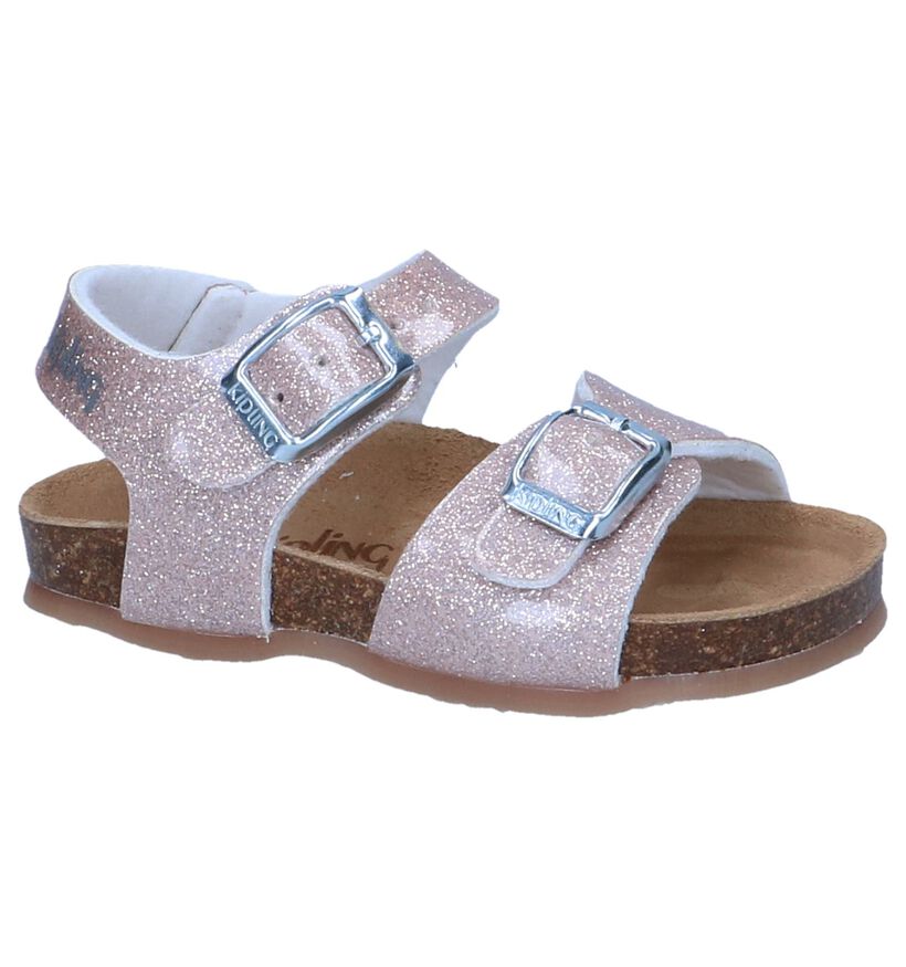 Lichtroze Sandalen Kipling Kari in kunstleer (247655)