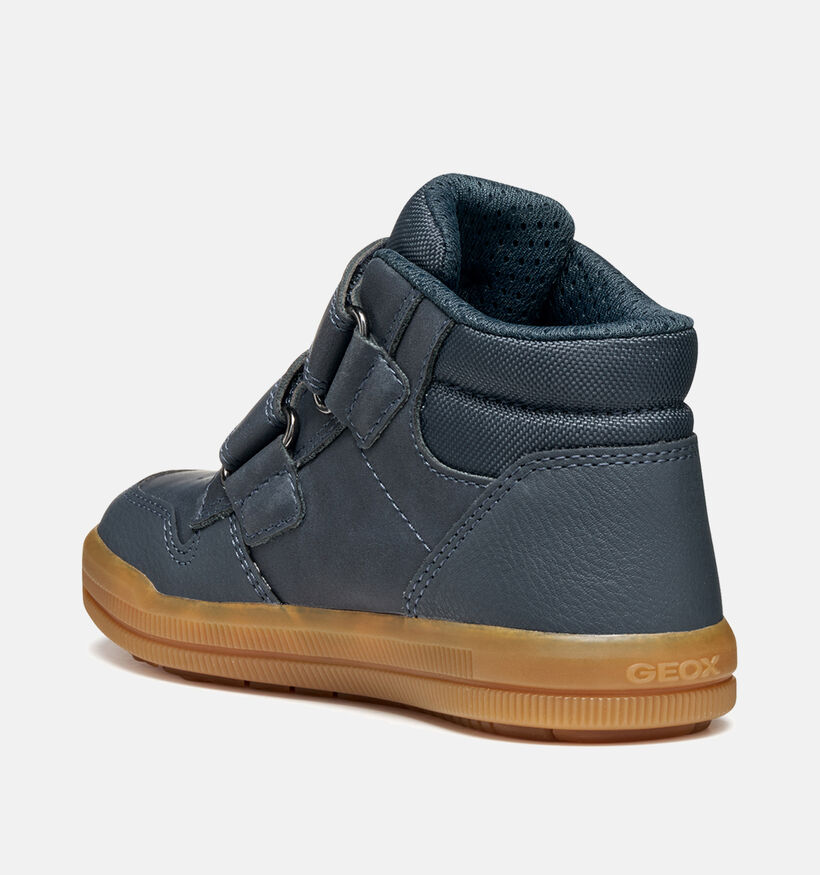 Geox Arzach Chaussures hautes en Bleu foncé pour garçons (360362) - pour semelles orthopédiques