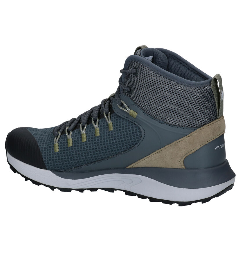 Columbia Trailstorm Chaussures de marche en Bleu en cuir (294171)