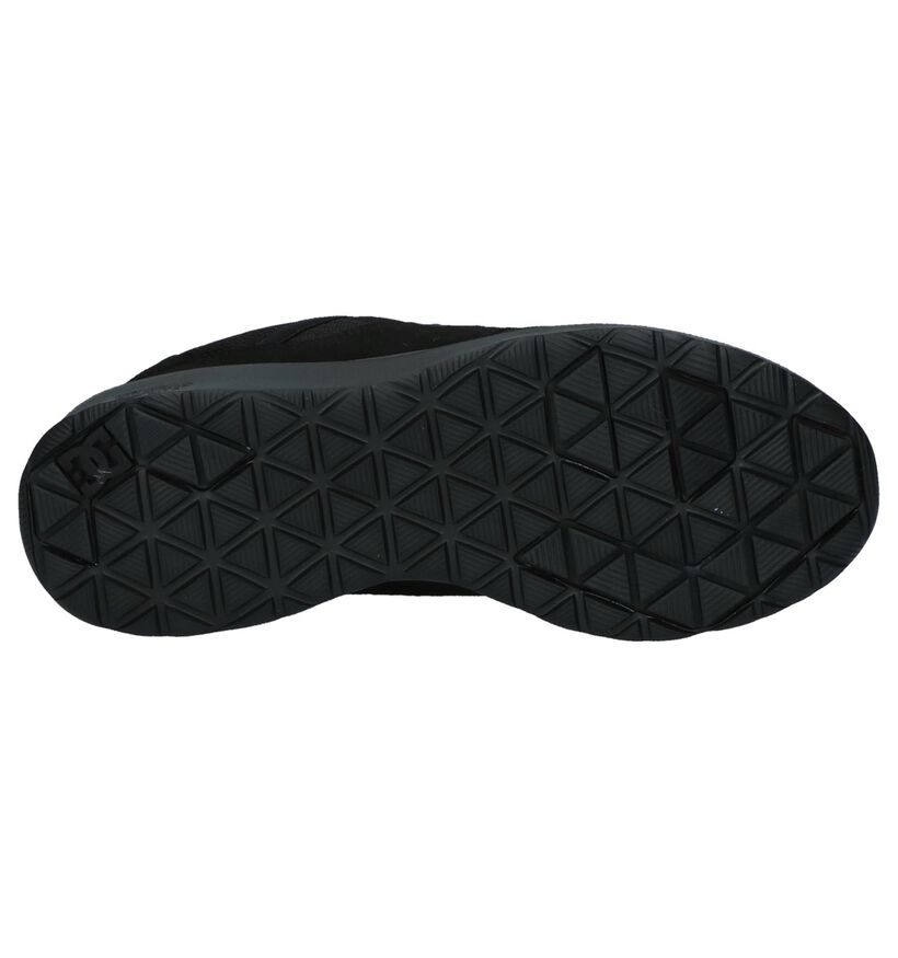 DC Shoes Baskets slip-on en Noir en textile (223625)