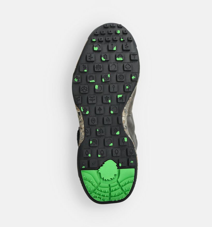 Satorisan Chacrona Premium Chaussures plates en Vert kaki pour hommes (361961) - pour semelles orthopédiques
