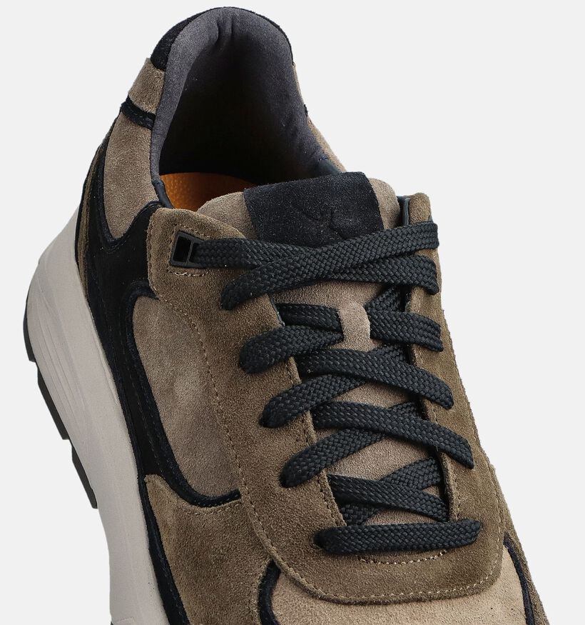 Xsensible Manhattan Chaussures plates en Vert pour hommes (363774) - pour semelles orthopédiques