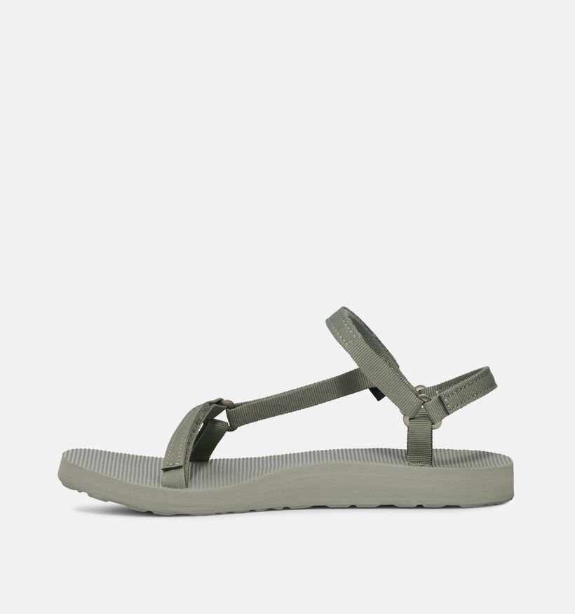 Teva Original Universal Slim Sandales en Vert pour femmes (380229)