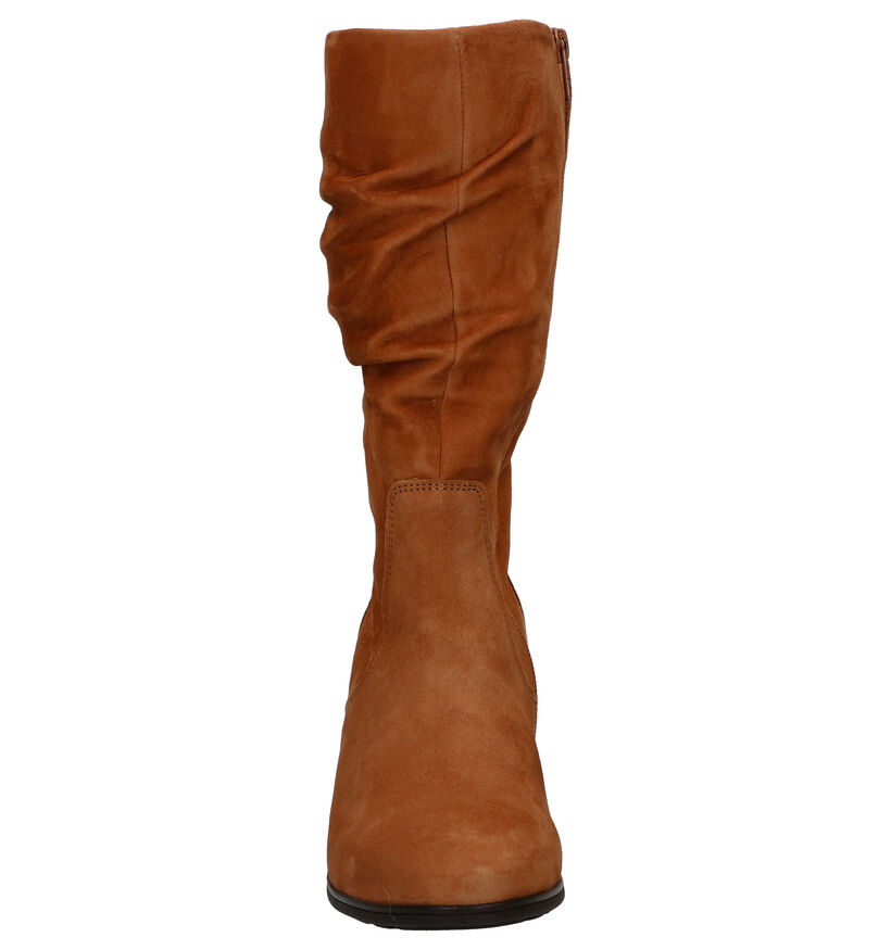 Comfort Bottes courtes en Cognac en nubuck (282344)