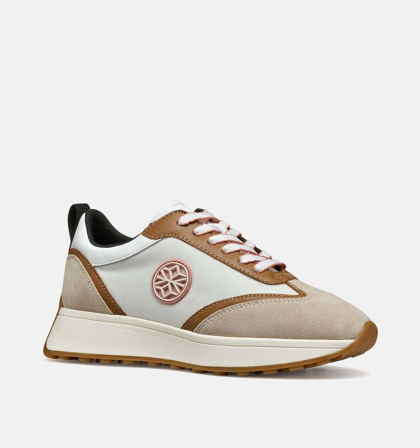 Geox Amabel Baskets en Taupe pour femmes (351672) - pour semelles orthopédiques