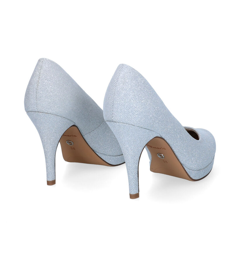 Tamaris Talons hauts en Gris clair en textile (306310)
