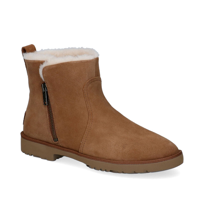 UGG Romely Bottines en Cognac pour femmes (313757)