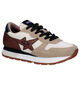 Sun 68 Stargirl Glitter Chaussures à lacets en Beige pour femmes (298176) - pour semelles orthopédiques