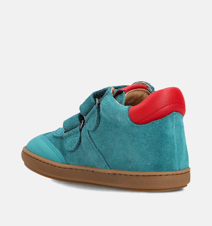 Acebos Chaussures hautes en Vert pour filles, garçons (364653) - pour semelles orthopédiques