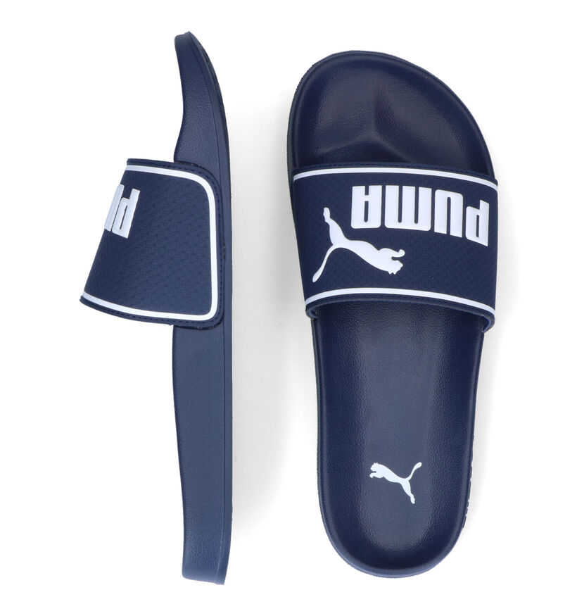 Puma Leadcat 2.0 Claquettes de picine en Noir pour hommes (350312)