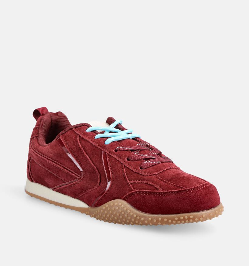 Laurent David Bordeaux Sneakers voor dames (380981) - geschikt voor steunzolen