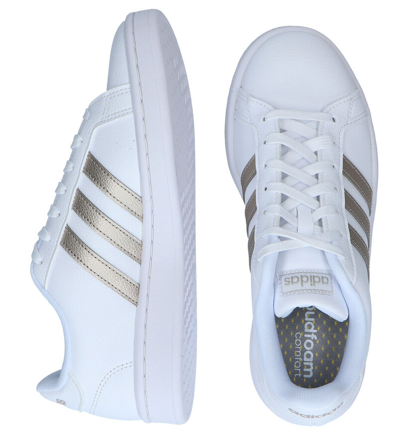 adidas Grand Court Baskets en Blanc pour femmes (301985) - pour semelles orthopédiques