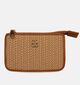 Laurent David Celine Porte-monnaie zippé en Cognac pour femmes (358030)