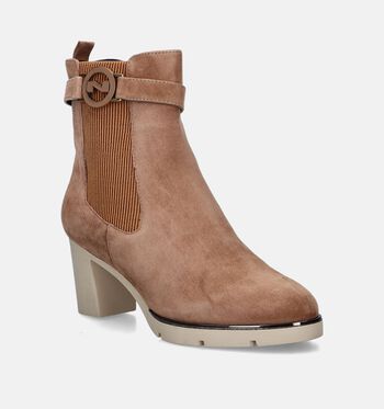 Nathan-Baume Bottines Noir/Cognac
