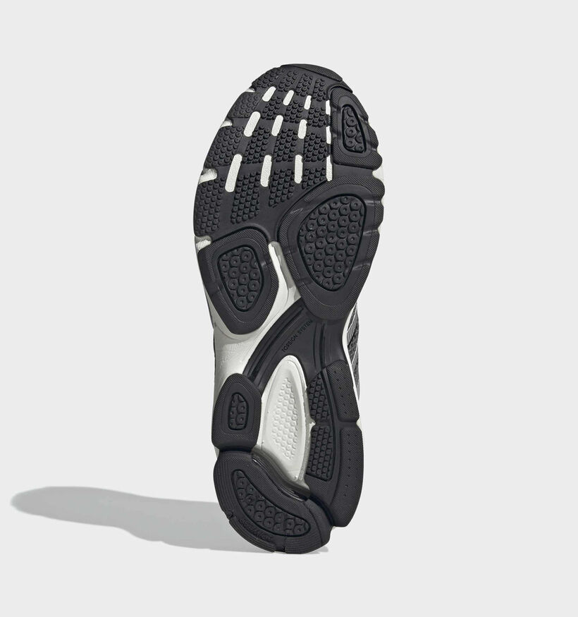adidas Spiritain 2000 Baskets basses en Noir/Argent pour hommes (372952) - pour semelles orthop&eacute;diques